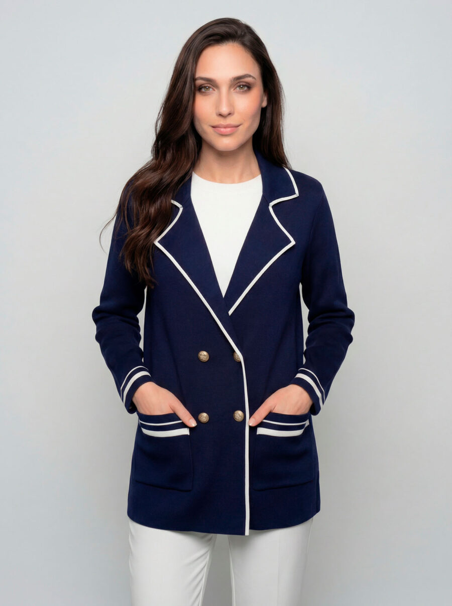 26100 CHAQUETA CRUZADA VIVOS