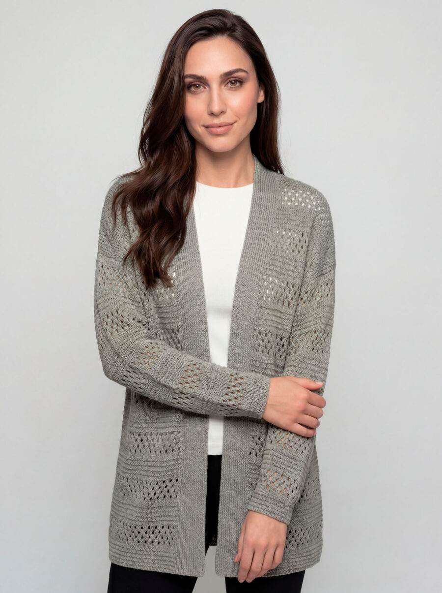26530 CARDIGAN M/C CALADO+LORZAS